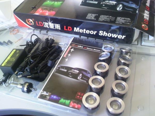 Установка ДХО на Nissan Cube - LD Meteor Установка ДХО на Nissan Cube - LD Meteor