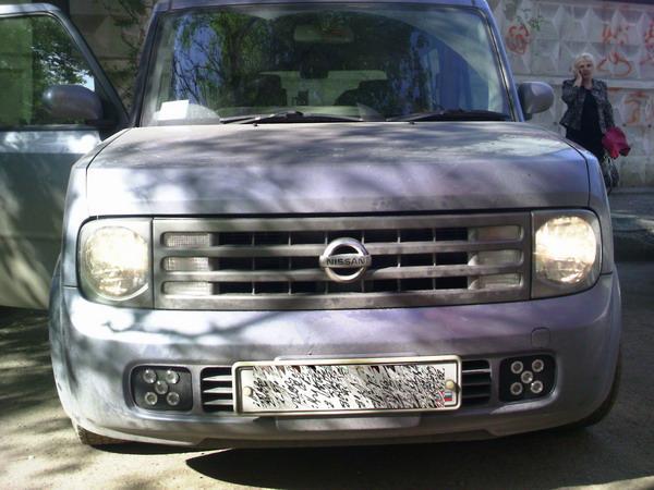 Установка ДХО на Nissan Cube - LD Meteor на машине Установка ДХО на Nissan Cube - LD Meteor на машине